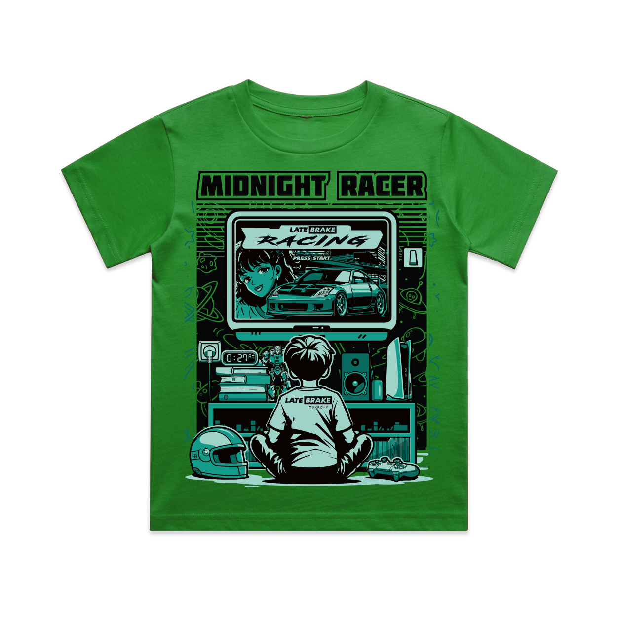 Midnight Racer Youth T-Shirt - SHAWONÉ