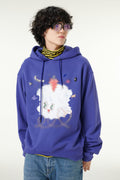 [CLOUD CAKE] Men's Fashion Cloud Cake Fluffy Hoodie