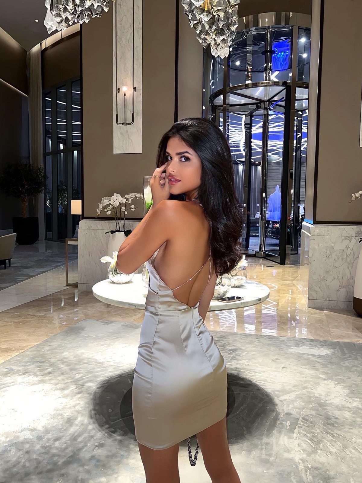 Elegant Spaghetti Strap Midi Dress – Luminous Allure Summer Dress | GLOWSYOU - SHAWONÉ