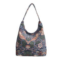 William Morris Strawberry Thief Blue - Hobo Bag - SHAWONÉ