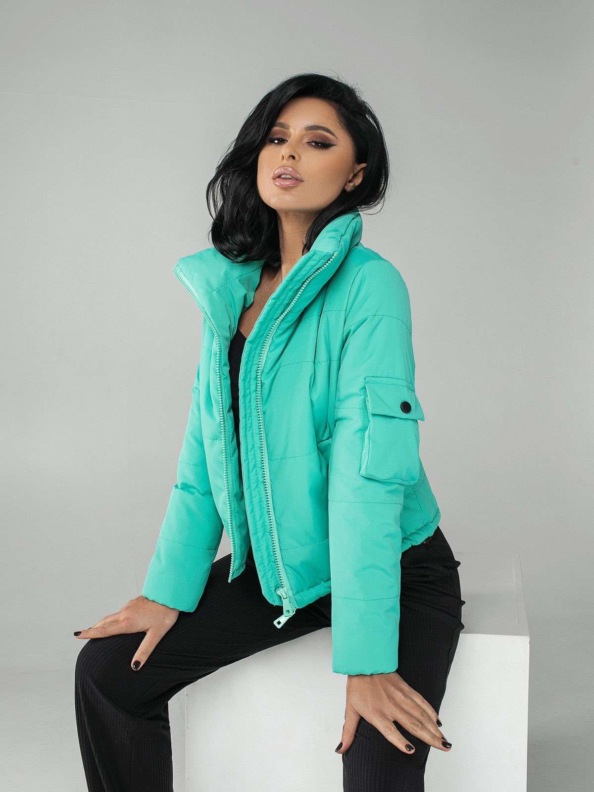 Cropped Casual Puffer Jacket - SHAWONÉ