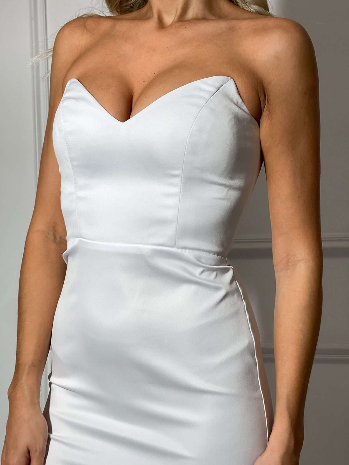 Short Mini Party Dress with Tulle Train - SHAWONÉ