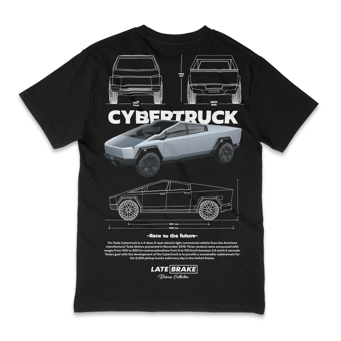 Cybertruck Drivers Collective T-Shirt - SHAWONÉ