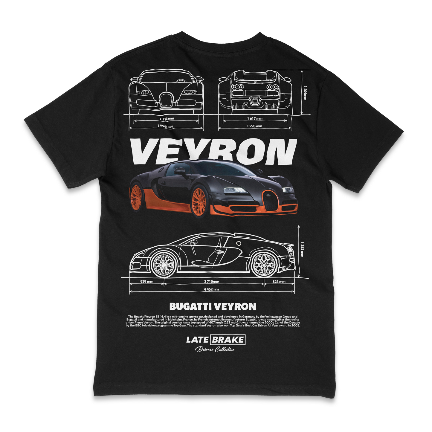 Veyron Drivers Collective T-Shirt - SHAWONÉ