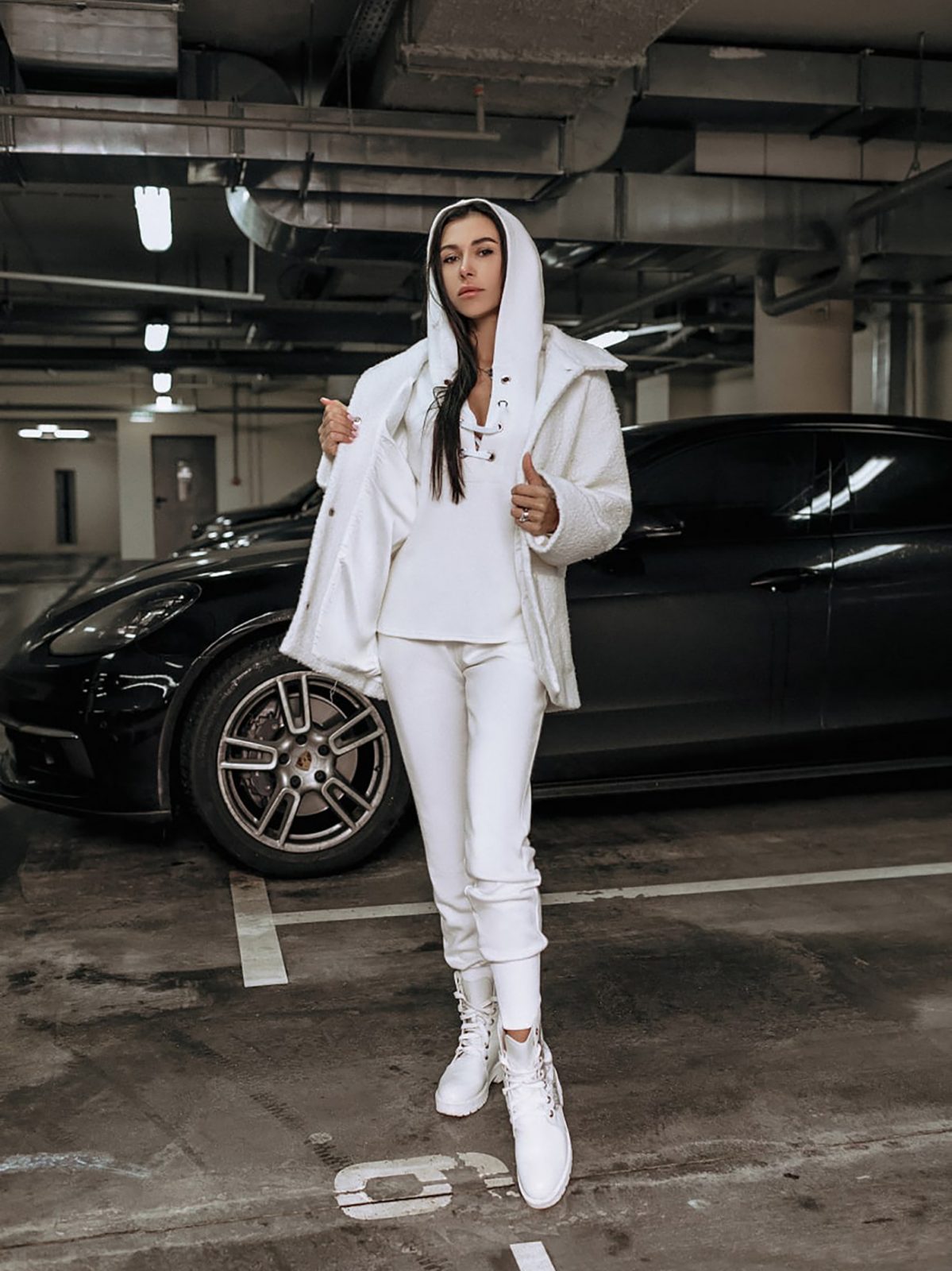 Oversized Warm Short Coat-2