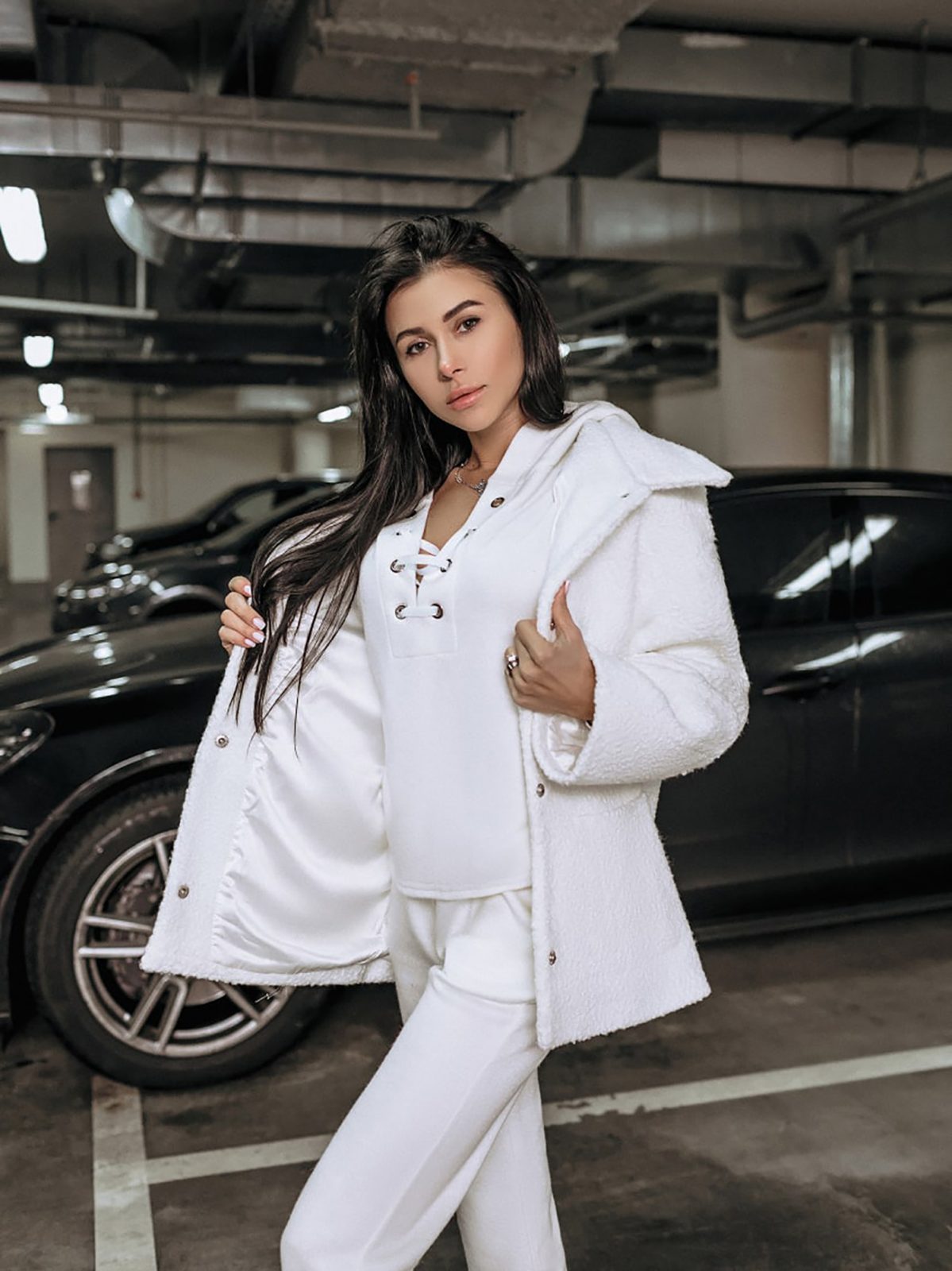 Oversized Warm Short Coat-3