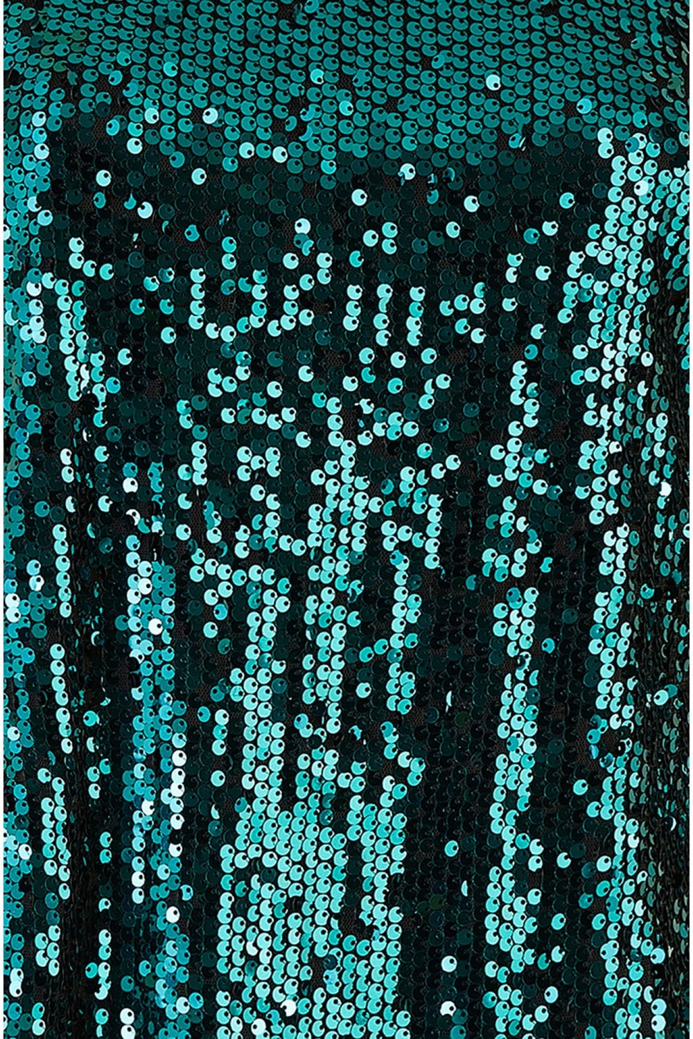 Yumi Green Sequin Tunic Dress With Balloon Sleeves - SHAWONÉ